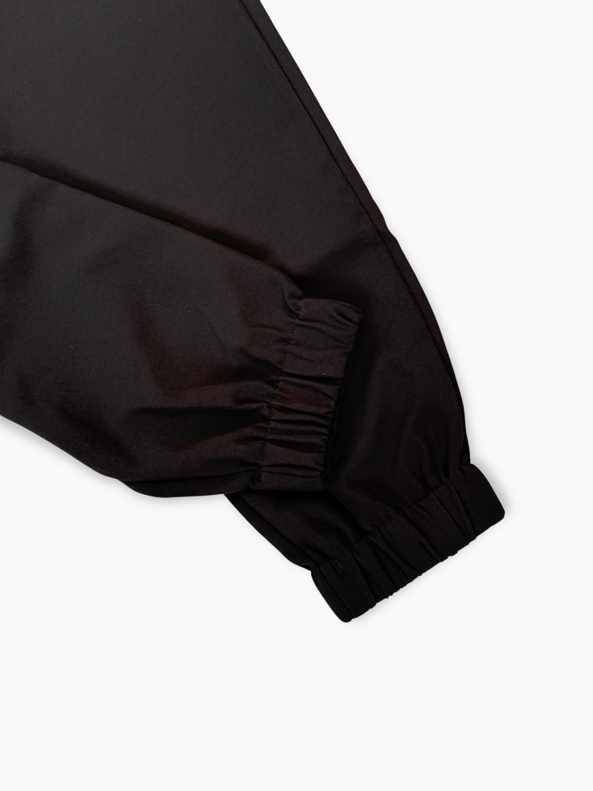 Pantalone Nero In Tessuto Tecnico