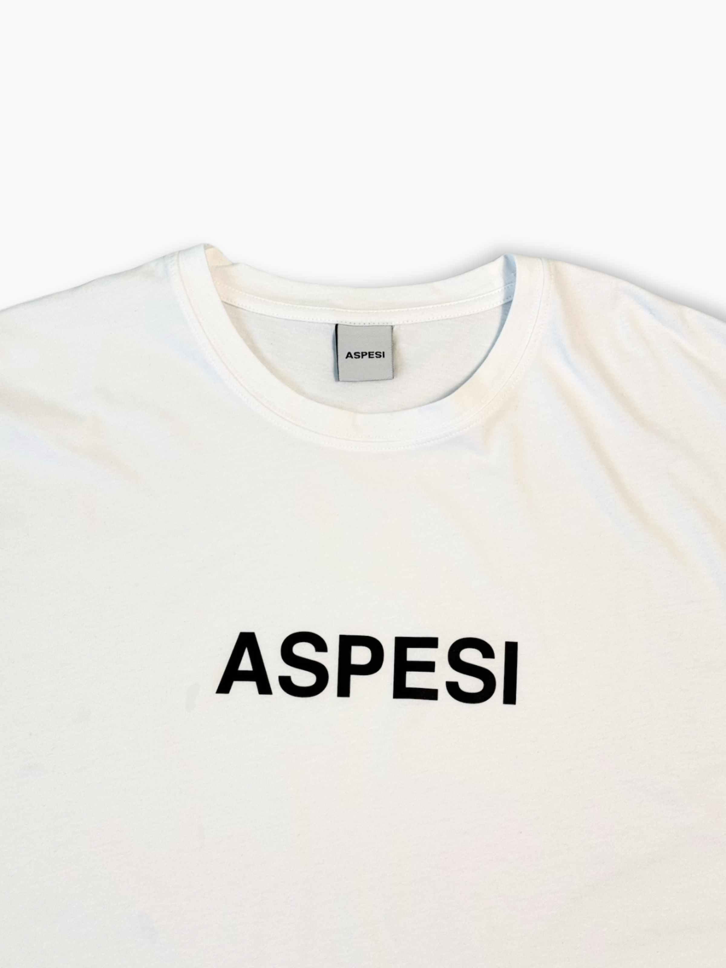 T-shirt Bianca In Cotone