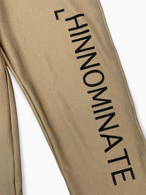 Dove Grey Leggings in Shiny Lycra with Side Print -  | dBlank