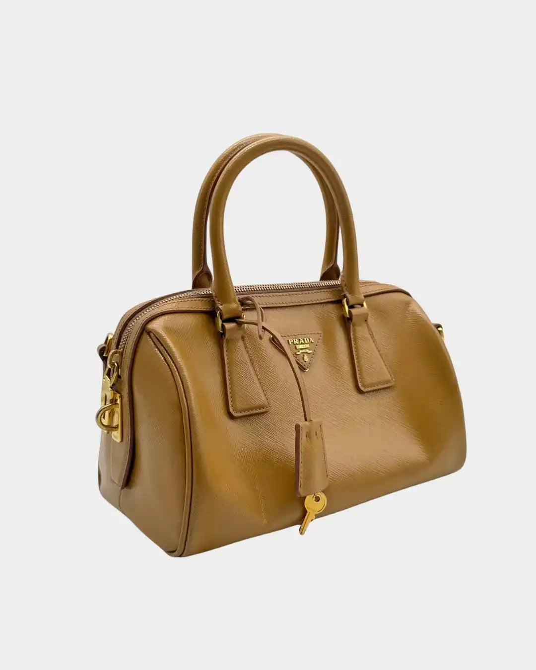 Bauletto In Pelle Con Tracolla