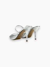 Silver Sandals with Mirror Finish -  | dBlank