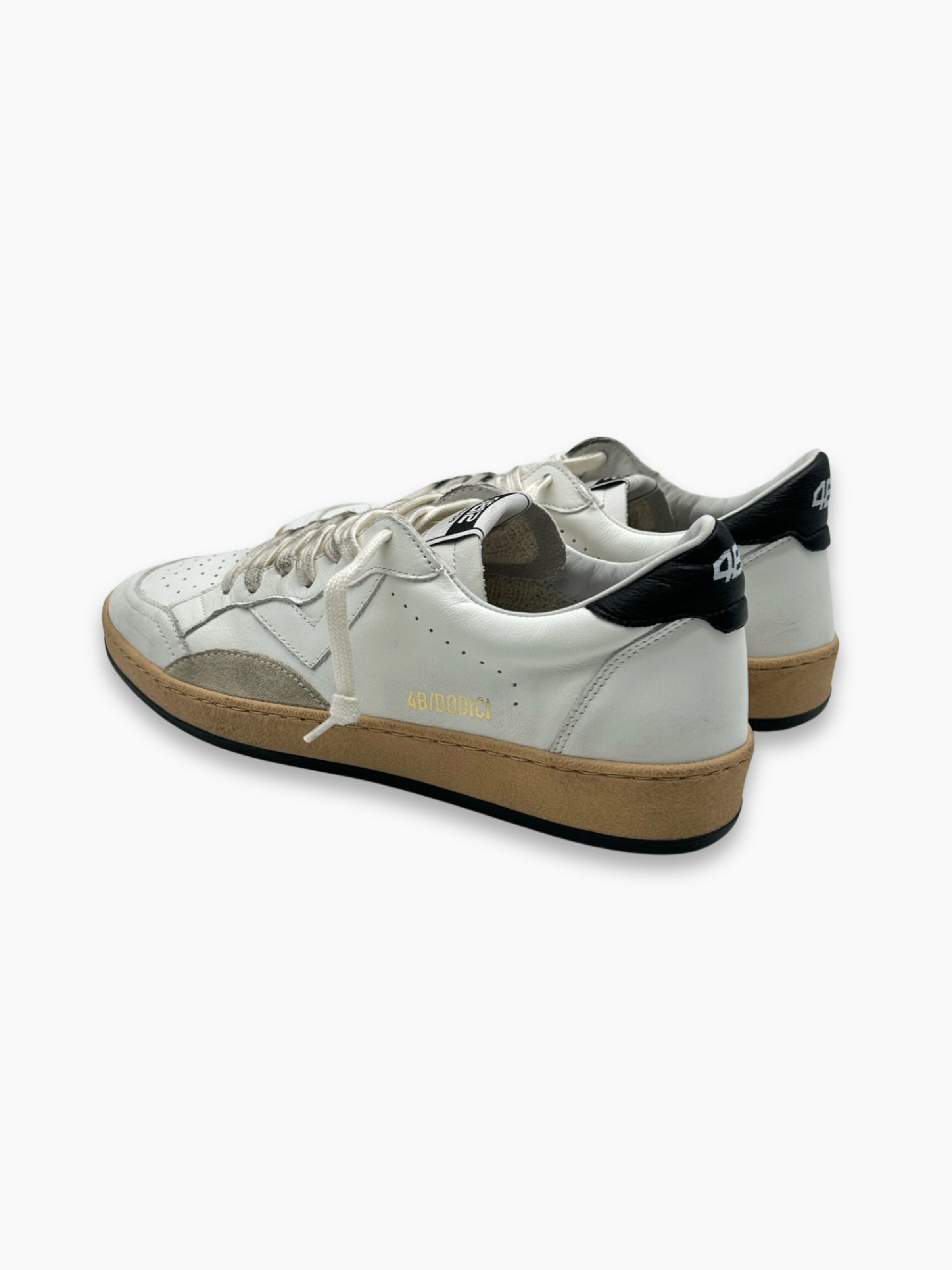 Sneakers Playnew Bianche E Nere