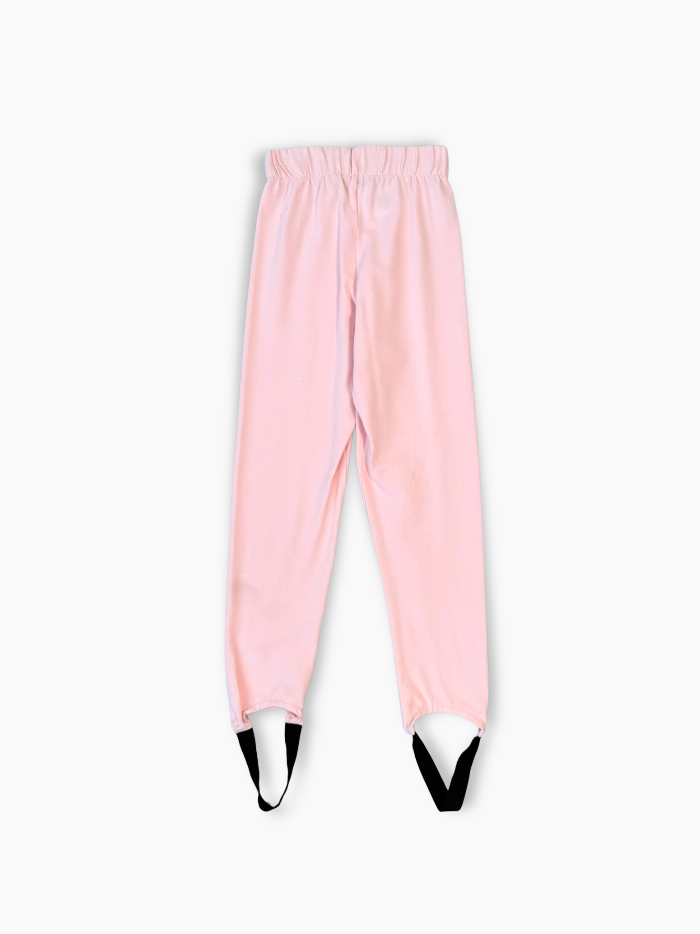 Pink Leggings With Stirrups