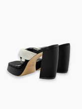 Sandali Neri Con Plateau E Fascia Gioiello -  | dBlank