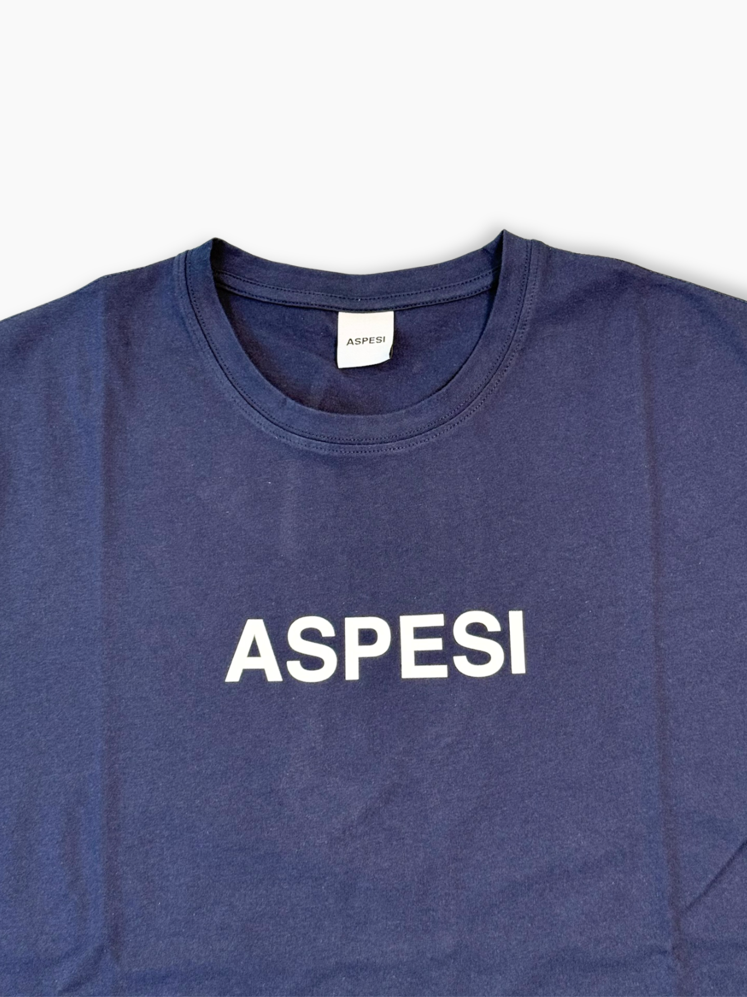 T-shirt Navy In Cotone