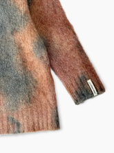 Two-Tone Mohair Sweater in Dark Brown -  | dBlank