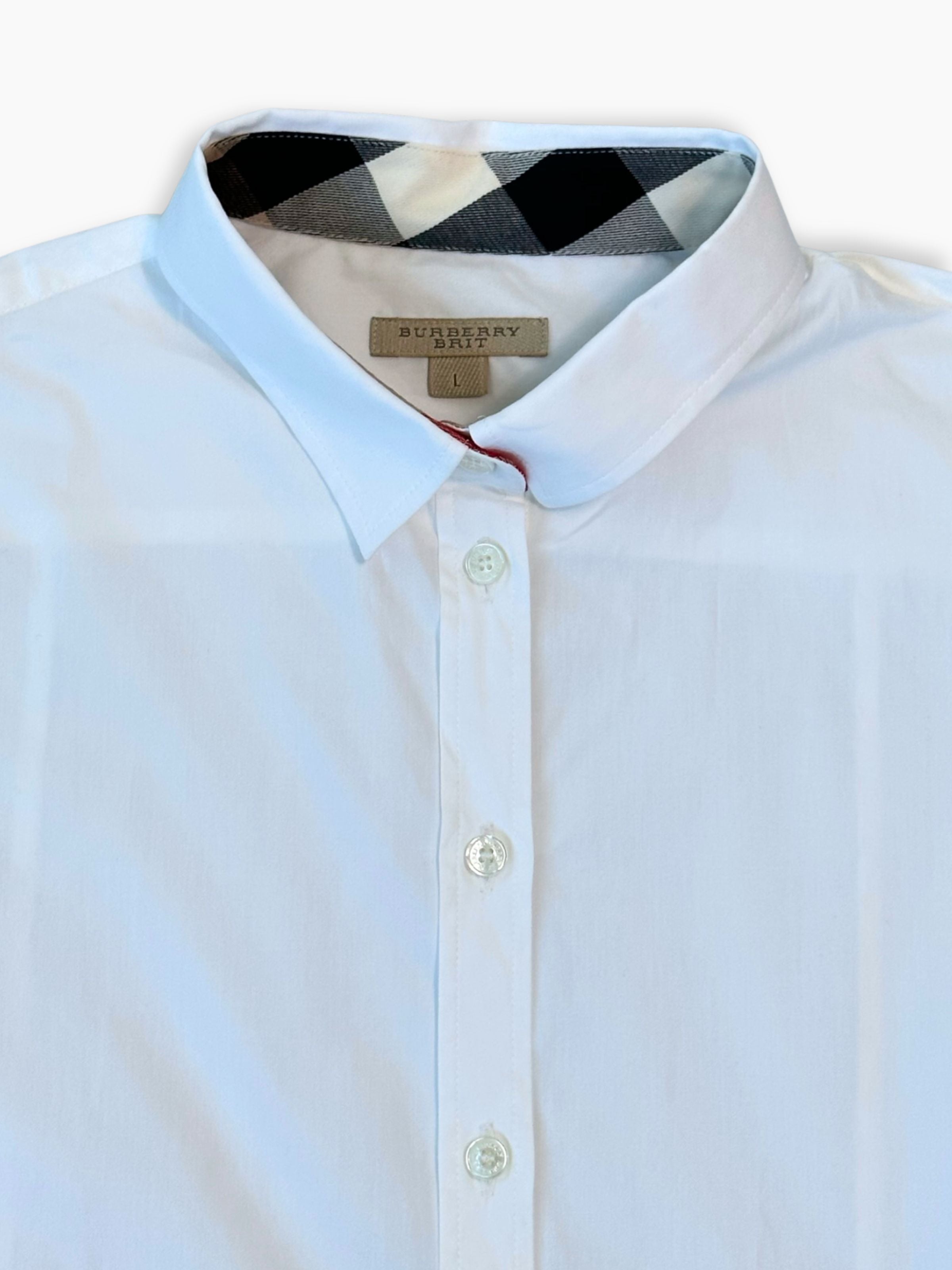 White Short Sleeve Shirt 