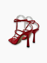 Red Gladiateur Sandals -  | dBlank