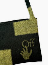 Green Fabric Bag With Shoulder Strap -  | dBlank