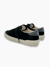 Sneakers Nere In Suede Con Dettagli Grigi - Nero | dBlank