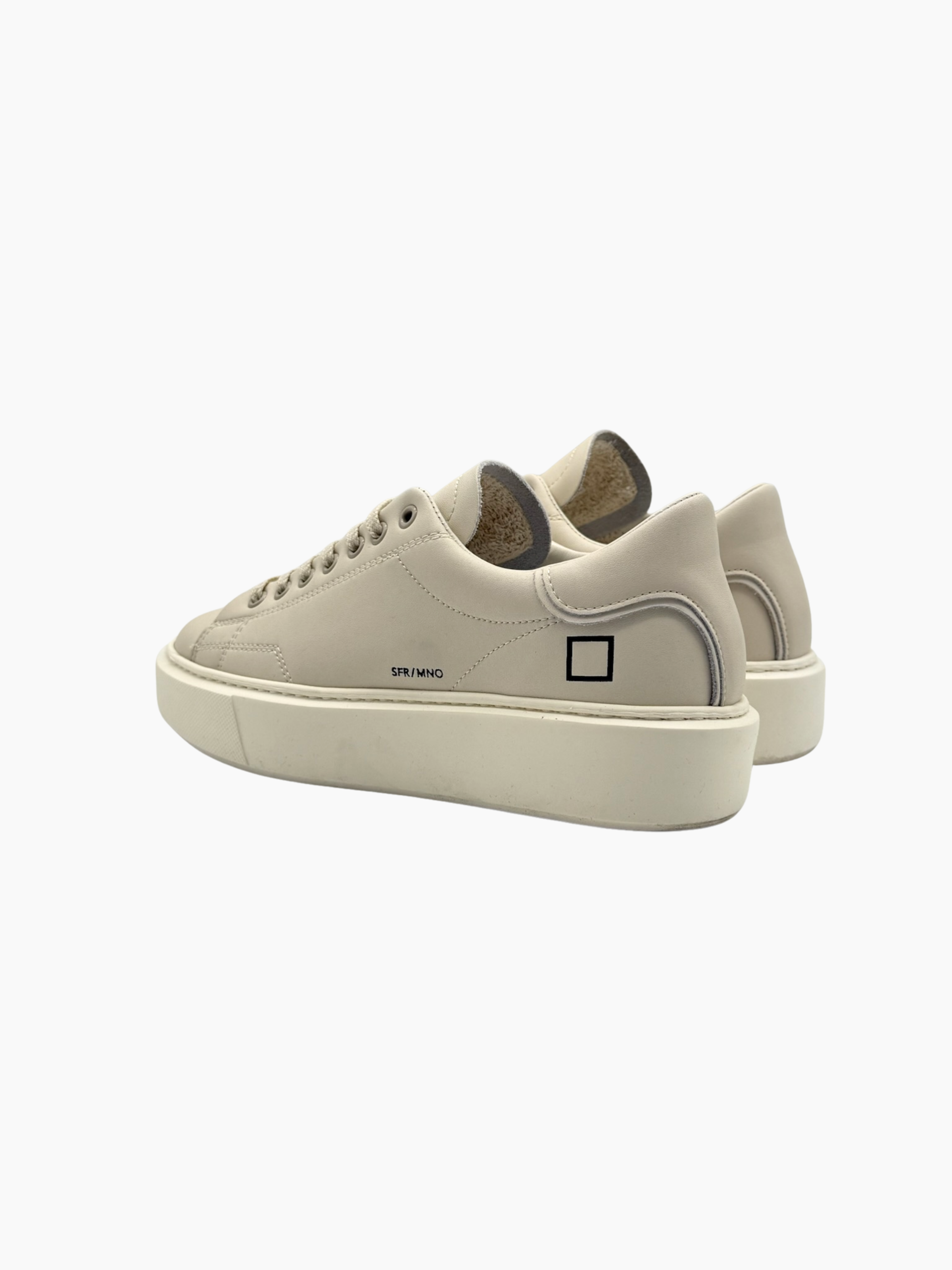Beige Sfera Leather Sneakers