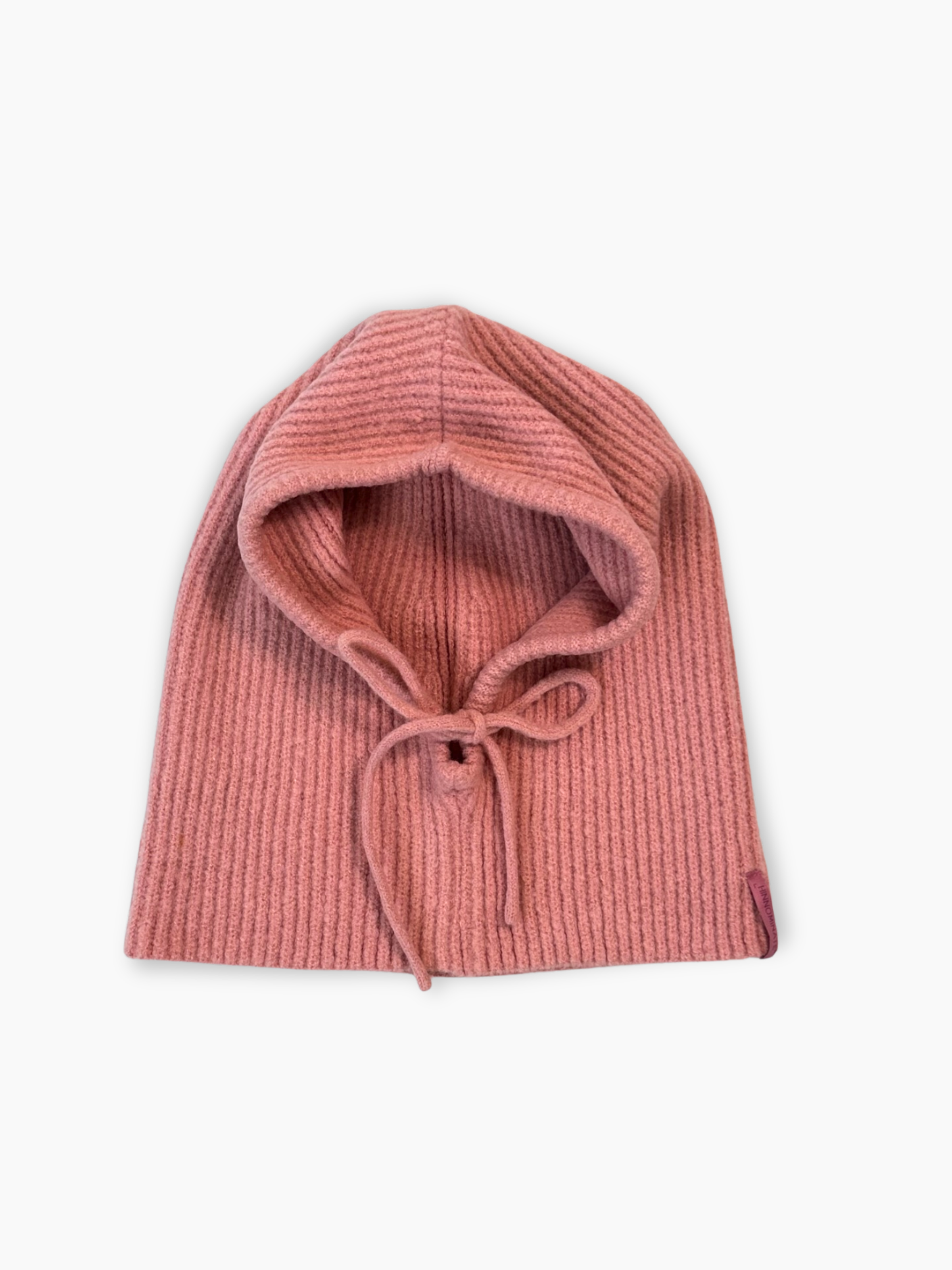 Old Rose Knit Balaclava