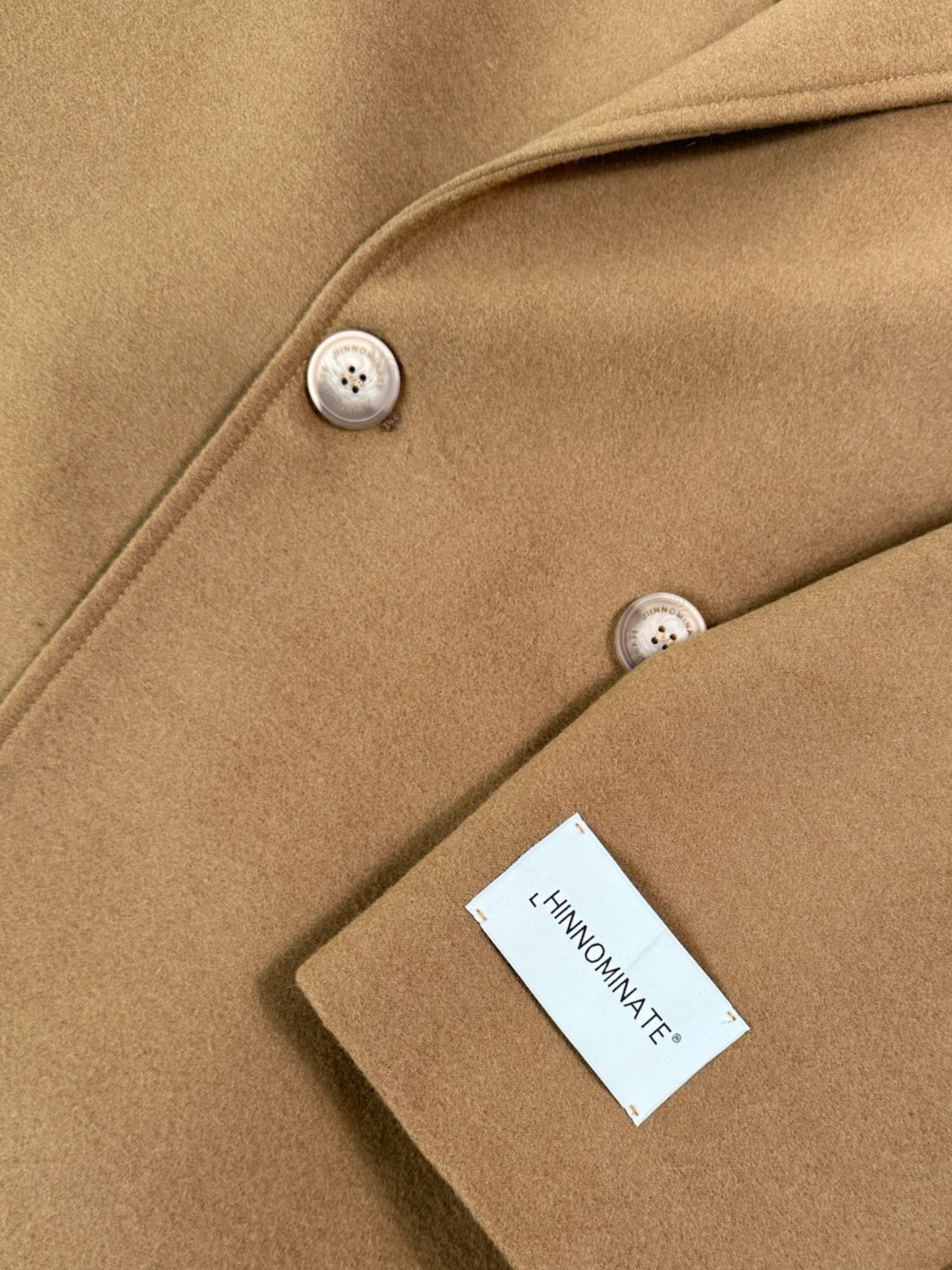 Brown Double-Breasted Coat