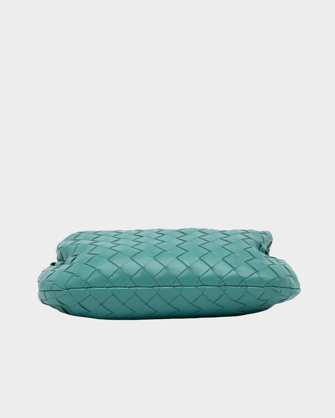 Borsa Jodie Mini In Pelle Intrecciata Verde Acqua