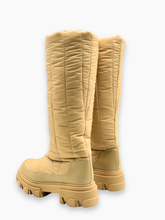 Stivali Alti Imbottiti Beige Con Suola Chunky -  | dBlank
