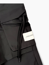 Pantalone Nero In Nylon Con Elastico - Nero | dBlank