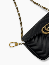 Borsa Mini GG Marmont In Pelle Nera - Nero | dBlank