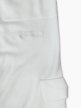 White Knit Cargo Pants -  | dBlank