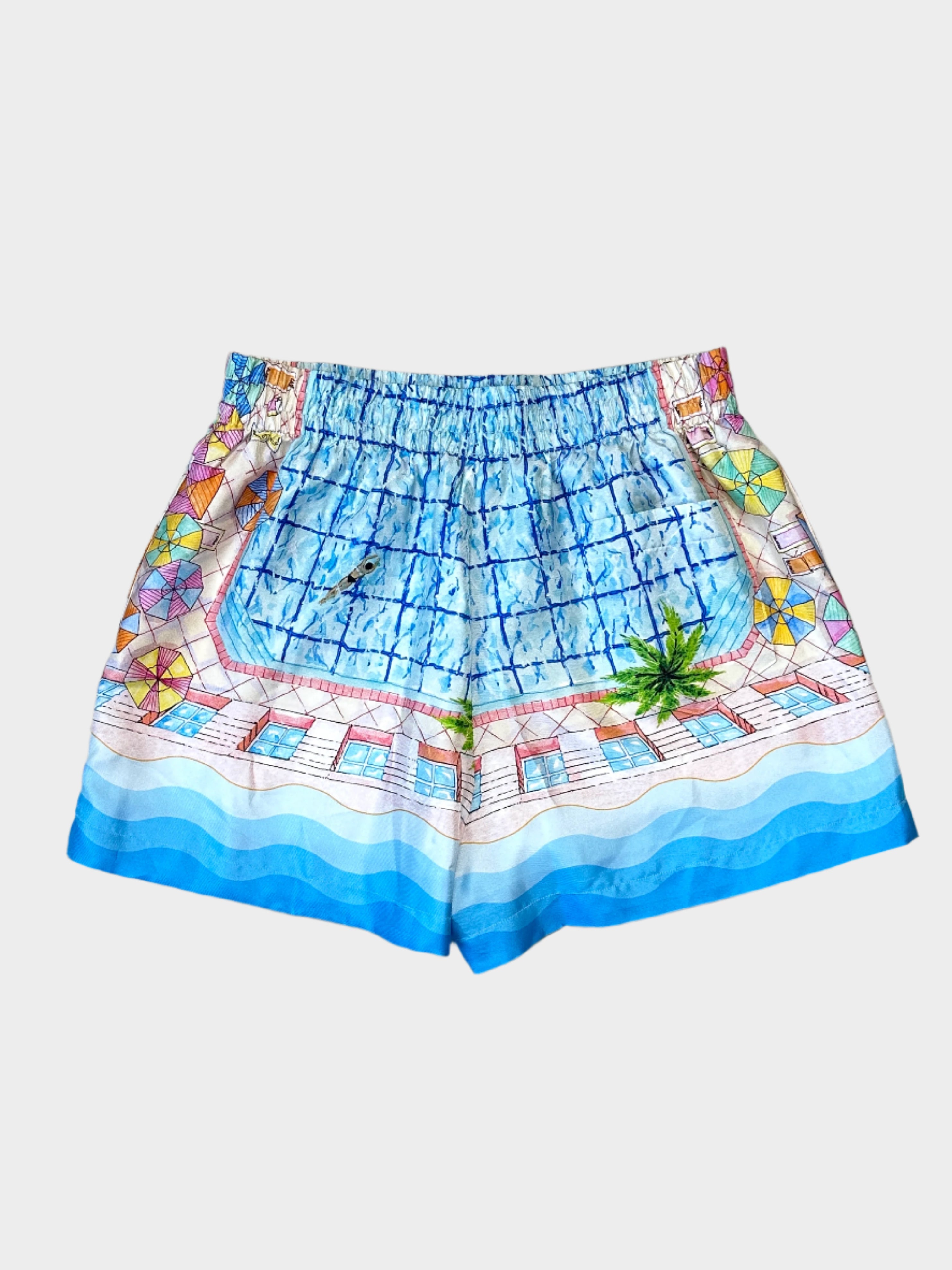 Silk Pool Shorts