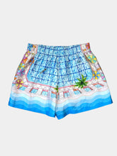 Silk Pool Shorts - Blue | dBlank