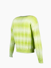 Maglione Braids Degradè Sweater - Verde | Qlhype