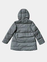 Puffy Checkered Jacket - Green | dBlank