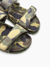 Sandali Camouflage Con Doppia Fascia -  | dBlank
