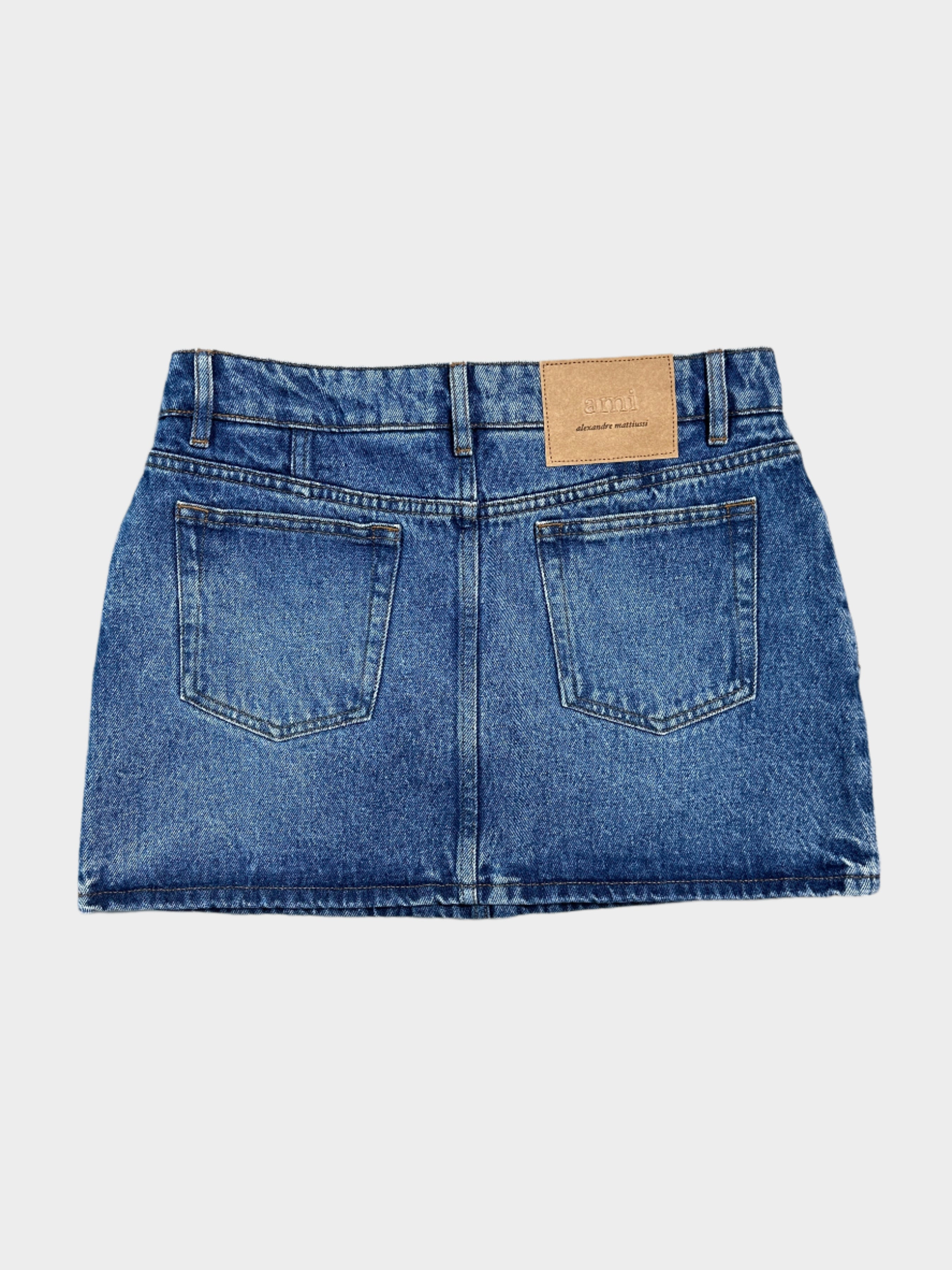 Denim Mini Skirt