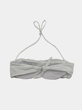 White Bandeau Bikini Top -  | Qlhype