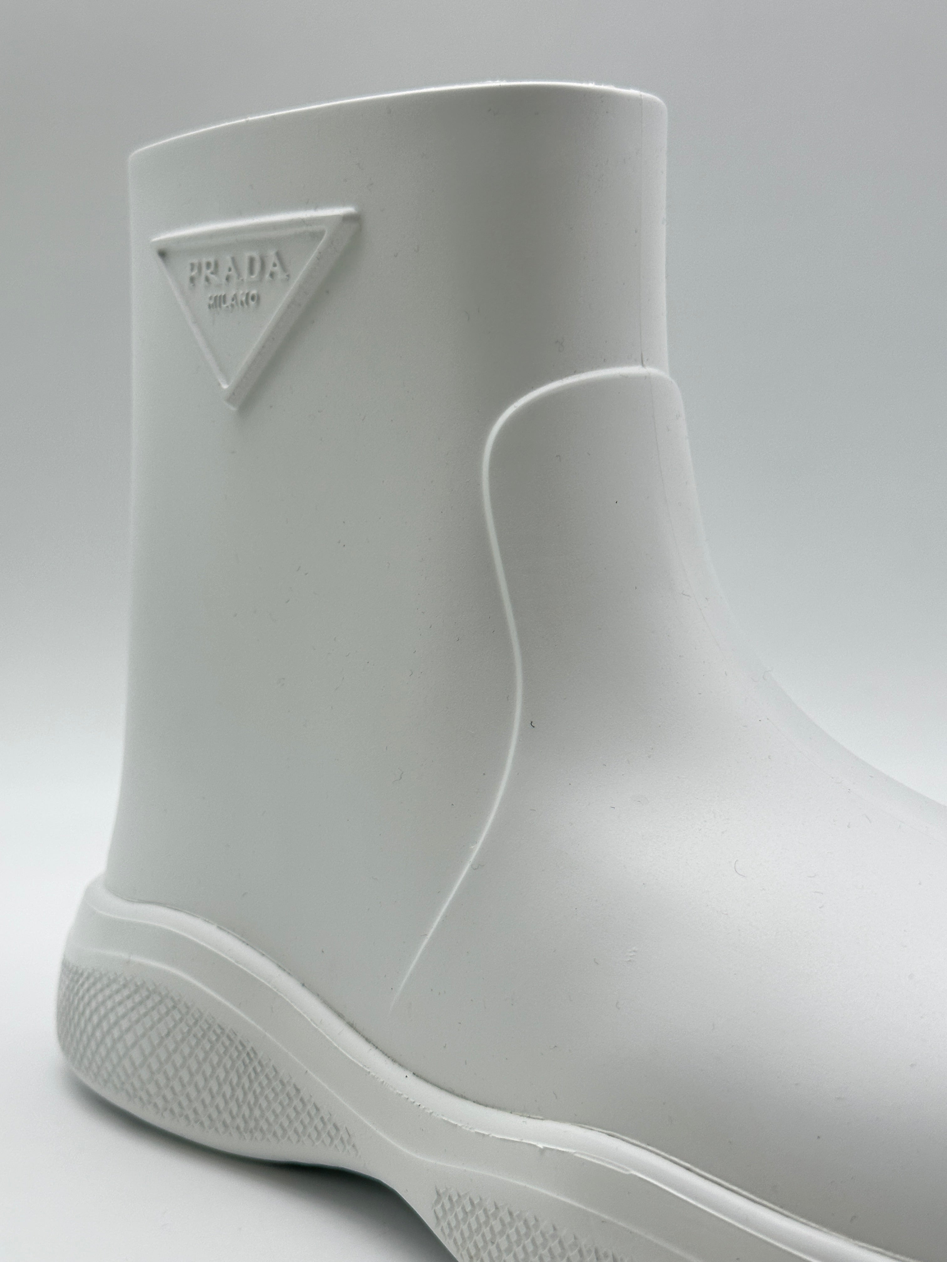 White Rubber Boots