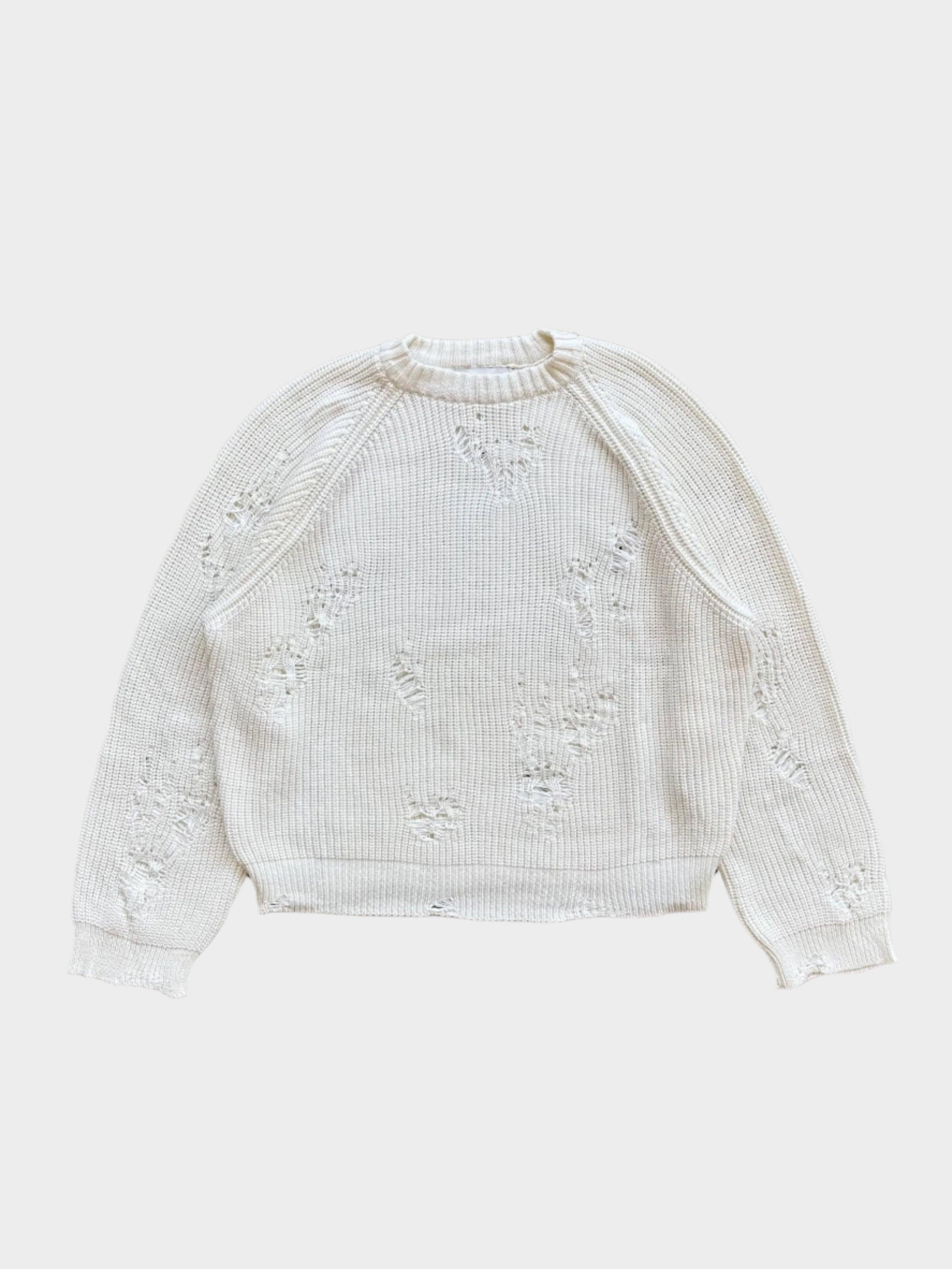 Distressed Crewneck