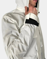 White windbreaker  -  | dBlank