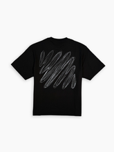 T-shirt Nera Scribble Diags Skate - Nero | dBlank