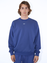 Felpa Blu Off Stamp Skate Crewneck - Blu | dBlank