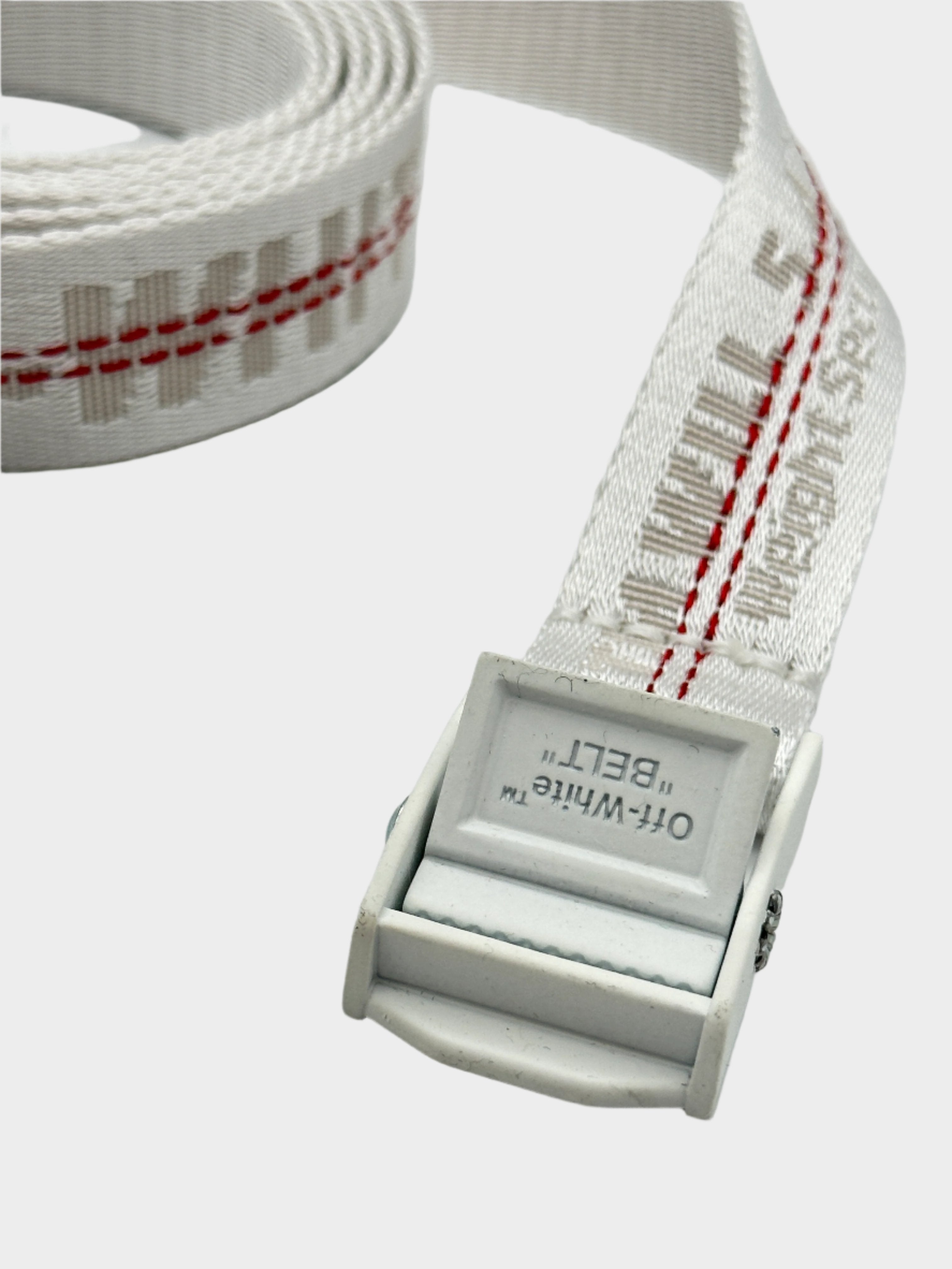 White Industrial Belt