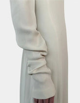 Dust Grey Knit Long Dress -  | dBlank