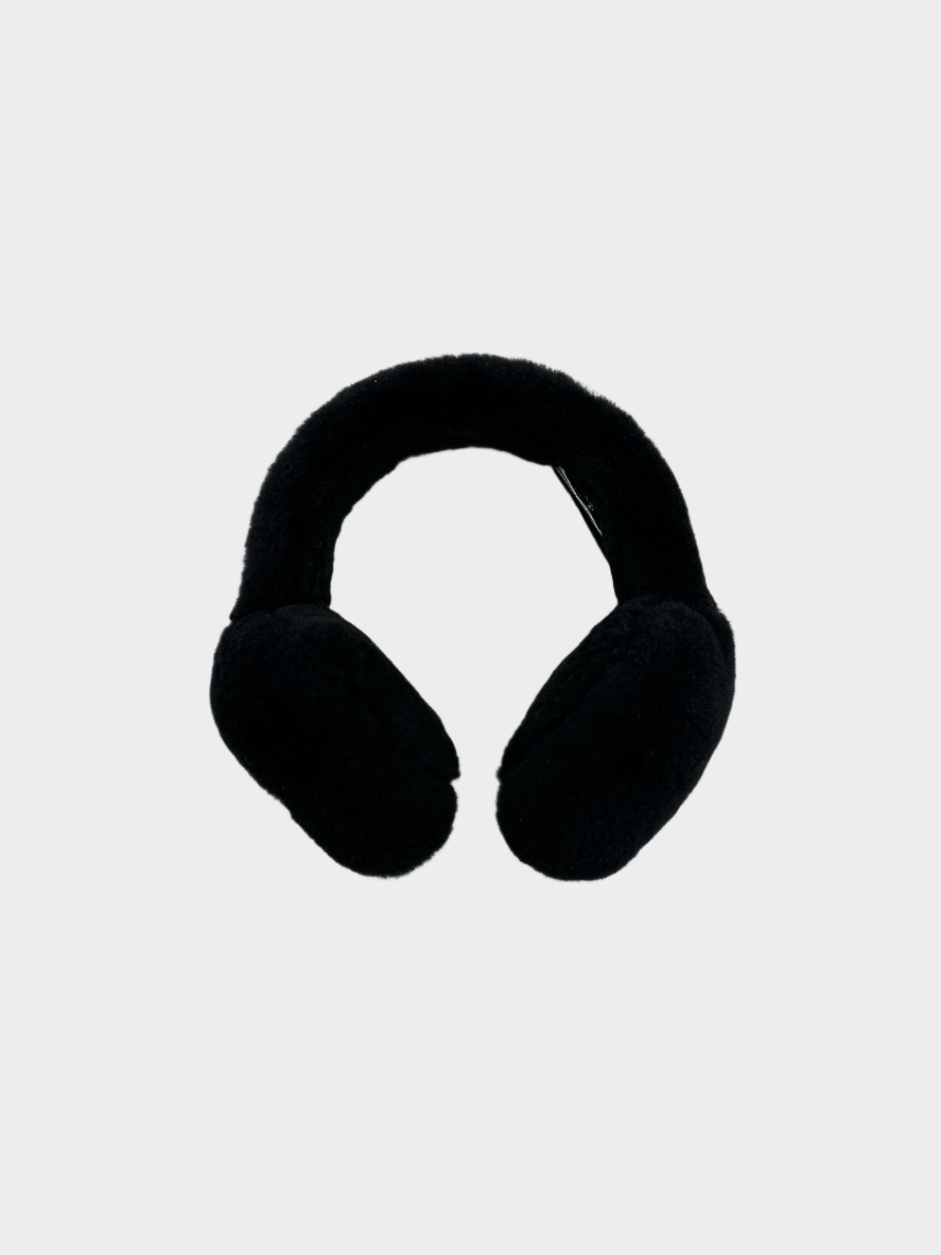 Logo Shearling Earmuffs