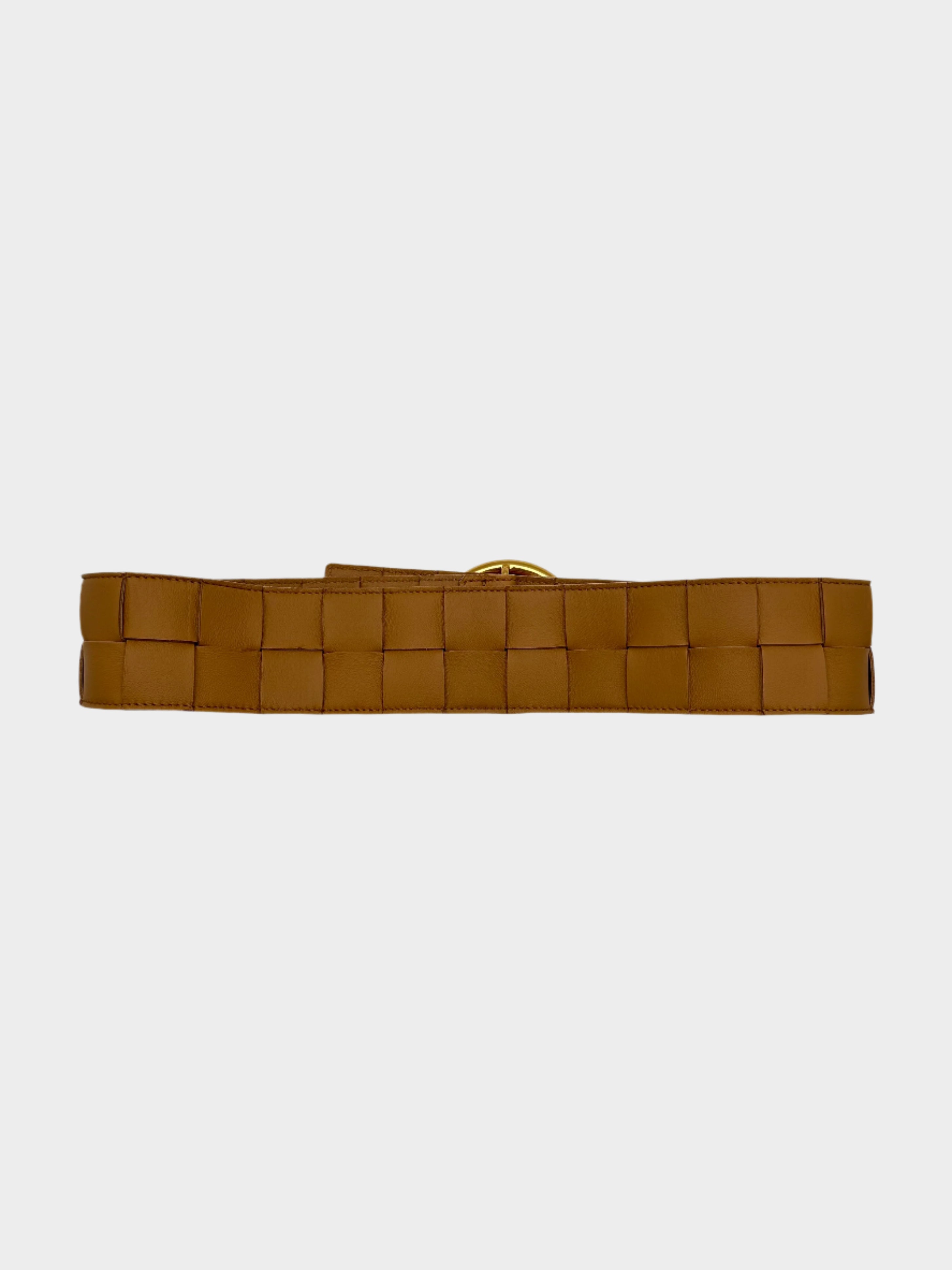 Woven Leather Belt