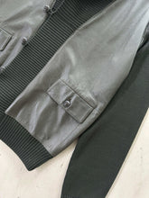 Leather Cardigan -  | dBlank