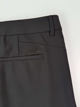 Classic Black Pants With Zip On The Bottom -  | dBlank
