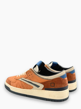 Sneakers Marroni E Blu In Pelle E Suede - Marrone | dBlank