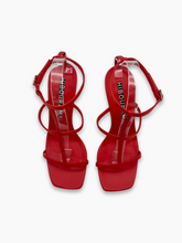 Red Gladiateur Sandals -  | dBlank