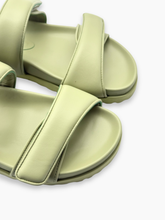 Slide Verde Chiaro Con Doppia Fascia -  | dBlank
