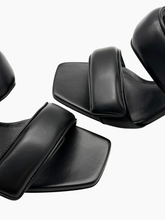 Mule Nere Con Doppio Strap -  | dBlank