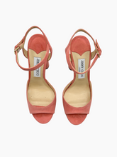 Suede Heeled Sandals -  | dBlank
