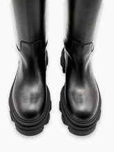 Black Chunky Sole Boots -  | dBlank