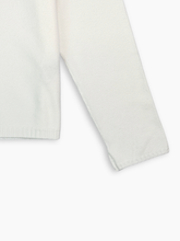 White Hoodie with Logo -  | dBlank