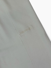 White Palazzo Knit Trousers with Embroidery -  | dBlank