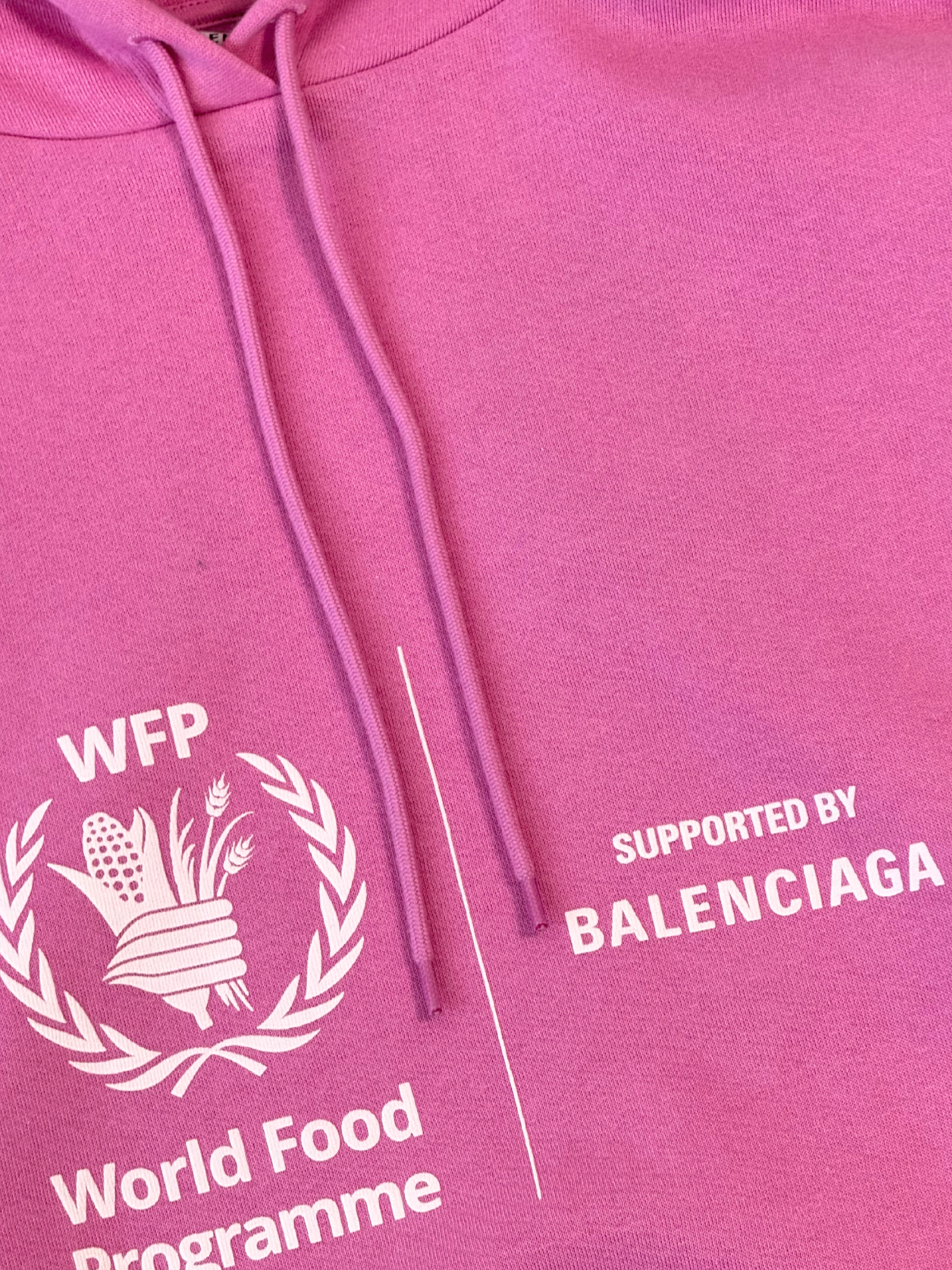 Felpa Rosa Oversize Con Logo