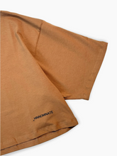 T-shirt Corta Teddy Con Stampa - Marrone | dBlank